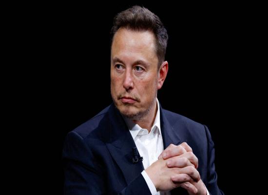 Musk apologises for antisemitic X post - but tells fleeing advertisers to 'go f*** yourself'