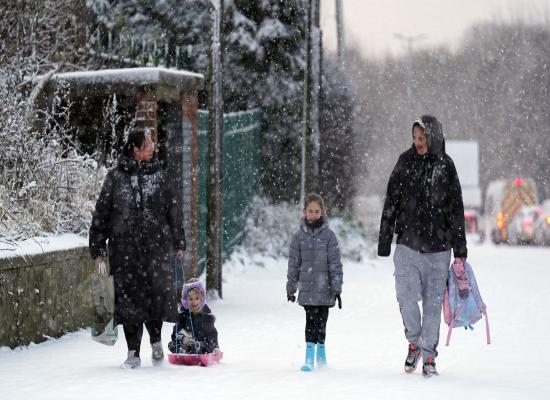 New yellow snow and ice weather warnings for swathes of UK