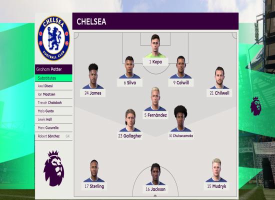 Chelsea vs Liverpool simulated as Nicolas Jackson and Darwin Nunez star in Premier League clash