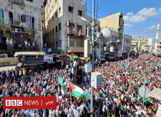 بالصور: مظاهرات في عدة دول عربية تضامنا مع غزة