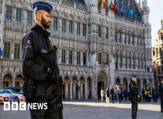 Brussels shooting: Police shoot dead attacker who killed Swedes