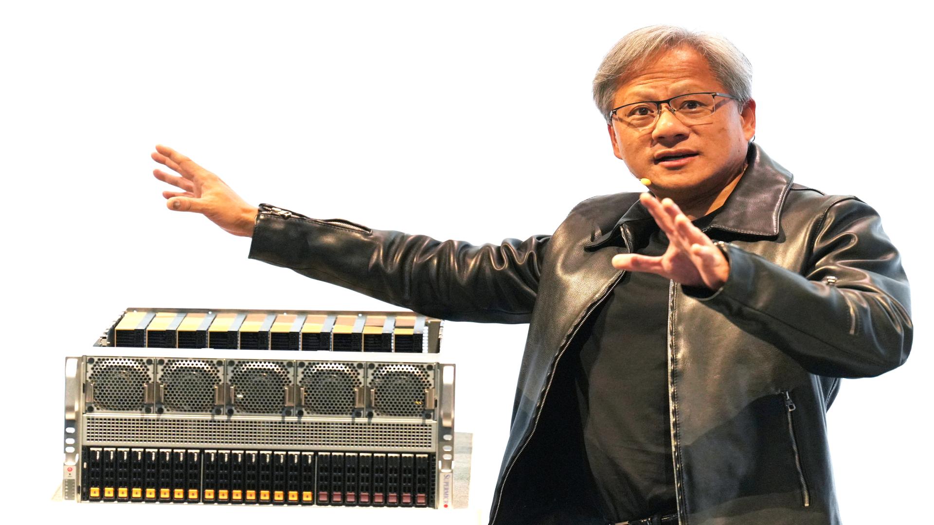 Nvidia's A.I.-driven stock surge pushed earnings multiple three times higher than Tesla's