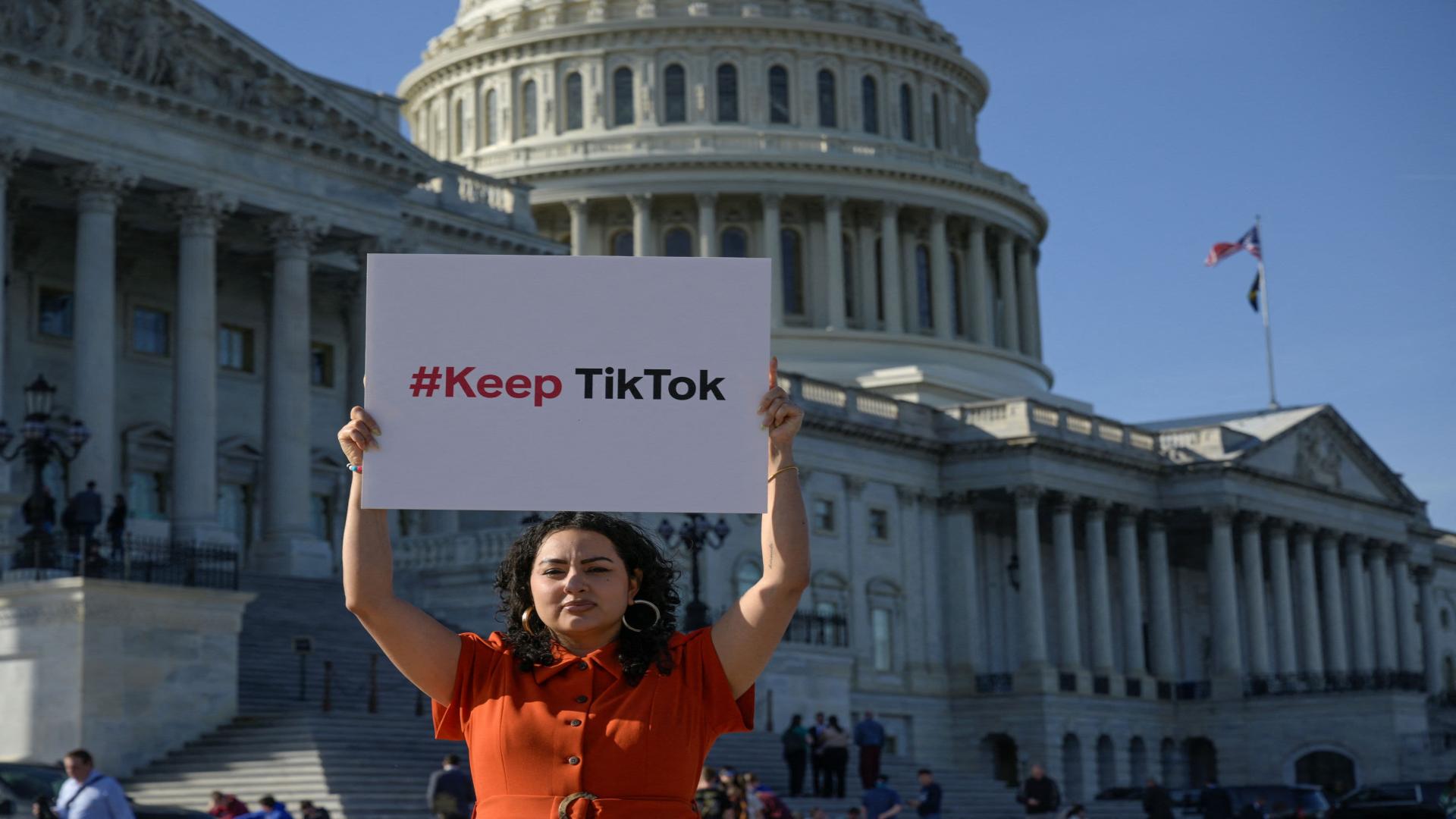 TikTok doubles ad buy to fight potential U.S. ban as Congress moves to fast-track legislation