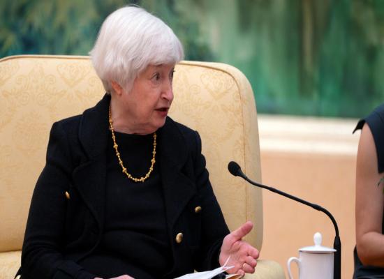 وزيرة الخزانة الأمريكية تدعو إلى سلسلة إصلاحات في المؤسسات المالية الدولية