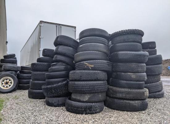 Recycle tires for free April 24