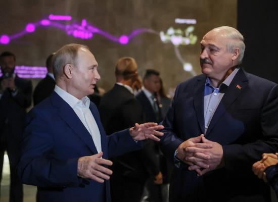 Hosting Lukashenko, Putin says Ukraine’s counteroffensive failed