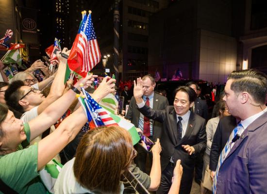 China vows ‘forceful measures’ as Taiwan’s William Lai arrives in US