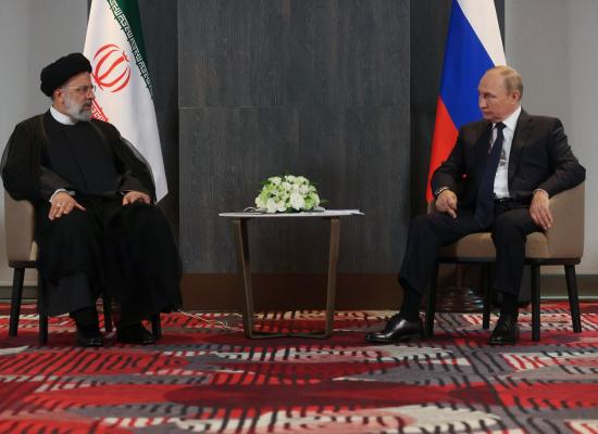 Iran’s Raisi says ‘genocide’ under way in Gaza as he meets Russia’s Putin