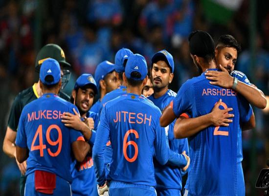India vs Australia Highlights, 5th T20: India defeat AUS by 6 runs in nail-biting finish, secure series 4-1